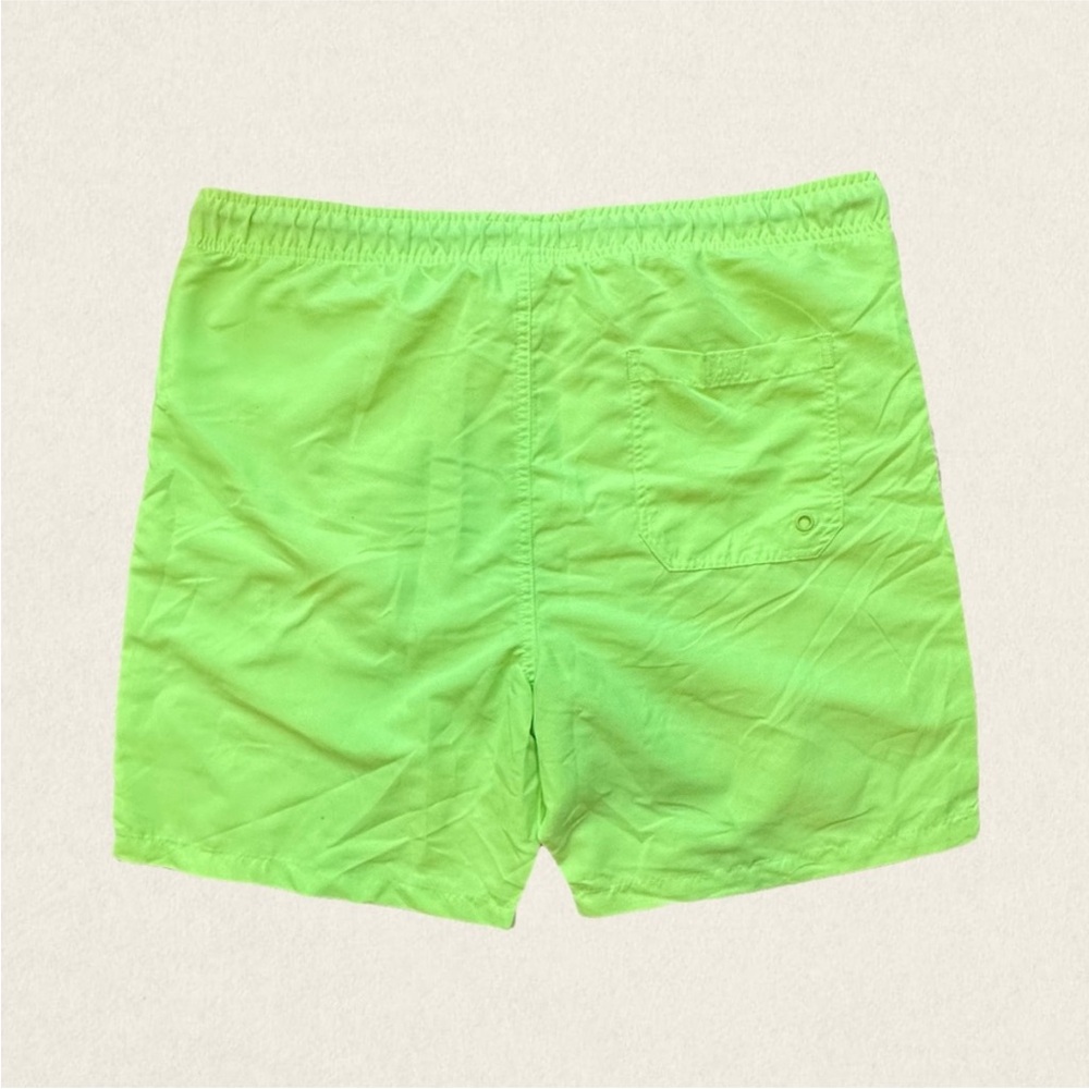 Surf Society Swimwear Yellow Swim Trunks. - Picture 2 of 6